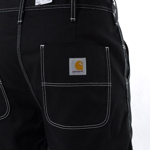 Krótkie spodnie Carhartt WIP Chalk Short black rigid Carhartt Wip 32 promocja matshop.pl