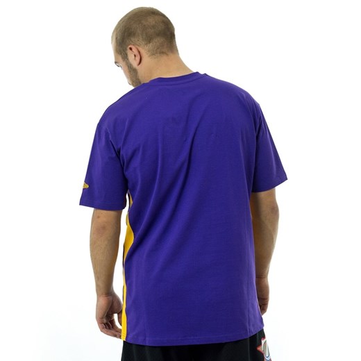 Koszulka męska New Era t-shirt NBA Oversized Fit Los Angeles Lakers purple / yellow M New Era L matshop.pl okazja