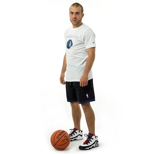 Koszulka męska New Era t-shirt Team Logo Minnesota Timberwolves white New Era XL wyprzedaż matshop.pl