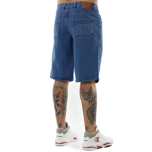 Krótkie spodnie Prosto Klasyk shorts Flavour Cut blue Prosto Klasyk 32 matshop.pl