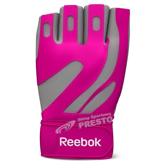 Rękawice treningowe Premium Reebok REGF-40132PK - różowy 