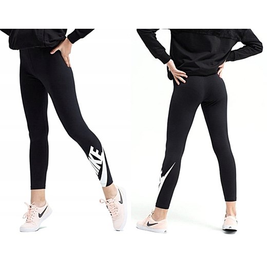 Damskie Legginsy NIKE TIGHT FIT CN8033-010 Czarny XS Nike M an-sport