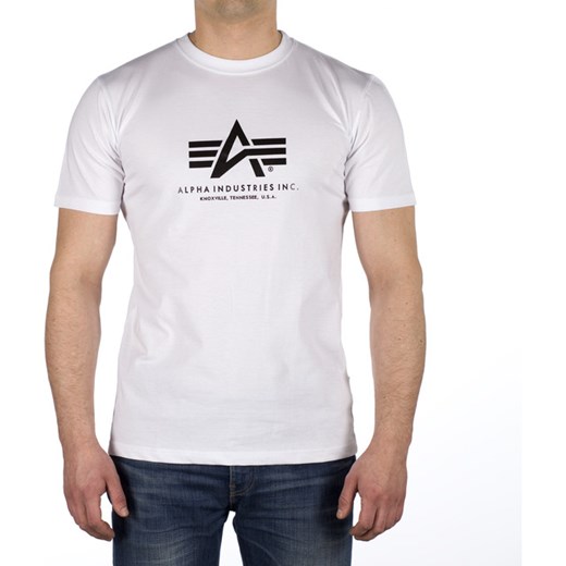Koszulka Alpha Industries Basic T-Shirt 09 eastend bialy Koszulki