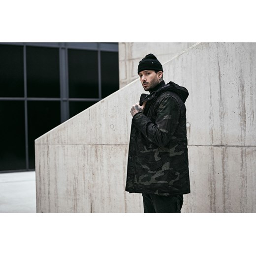Kurtka BRANDIT Grid-Camo Parka Woodland (3168.10) Brandit M ZBROJOWNIA