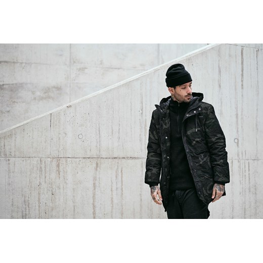Kurtka BRANDIT Grid-Camo Parka Woodland (3168.10) Brandit L ZBROJOWNIA