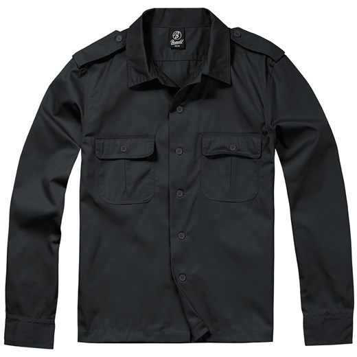 Koszula BRANDIT US Shirt z długim rękawem czarna (4102.2) Brandit 5XL ZBROJOWNIA
