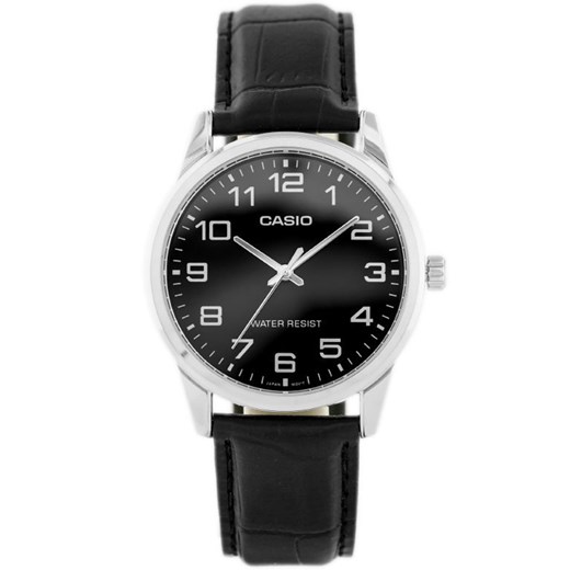 ZEGAREK MĘSKI CASIO MTP-V001L-1BUDF (zd080d) - Czarny || Srebrny Casio TAYMA