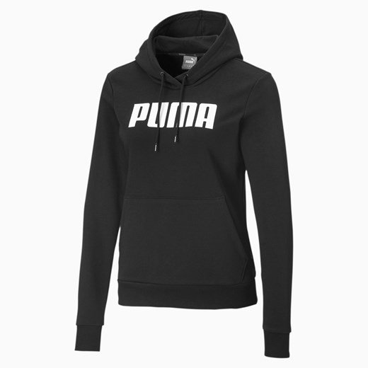 PUMA Damska Bluza Z Kapturem Essentials, Czarny, Odzież Puma S promocyjna cena PUMA EU