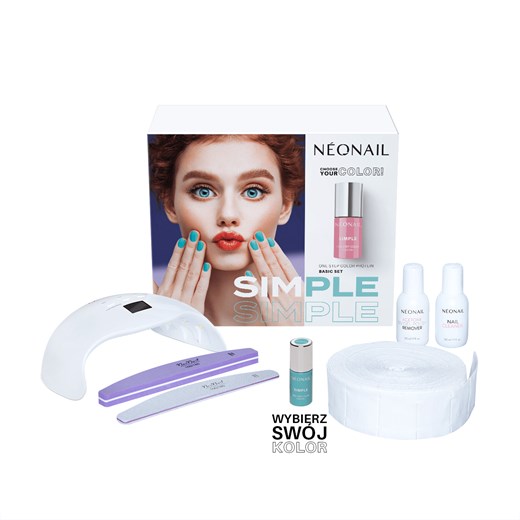 Zestaw startowy SIMPLE One Step Color Protein BASIC Starter Set NeoNail