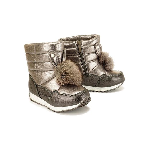 Buty zimowe dziecięce Wojtyłko kozaki z zamkiem 