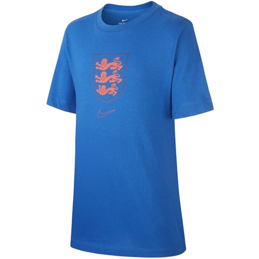 T-shirt piłkarski dla dużych dzieci Anglia - Niebieski Nike XS Nike poland