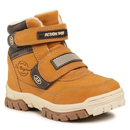 Kozaki ACTION BOY - CP07-2772 Camel 1 27 eobuwie.pl