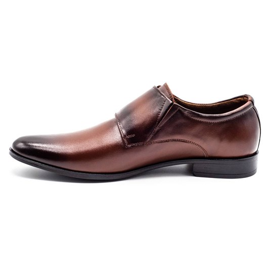 Buty eleganckie męskie Lukas skórzane