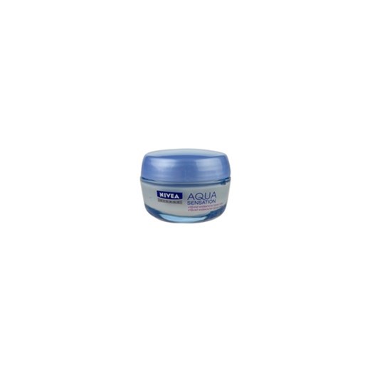 Nivea Visage Aqua Sensation odżywczy krem nawilżający na dzień do skóry suchej i bardzo suchej (Nourishing Moisturizing Day Cream) 50 ml iperfumy-pl niebieski kremy