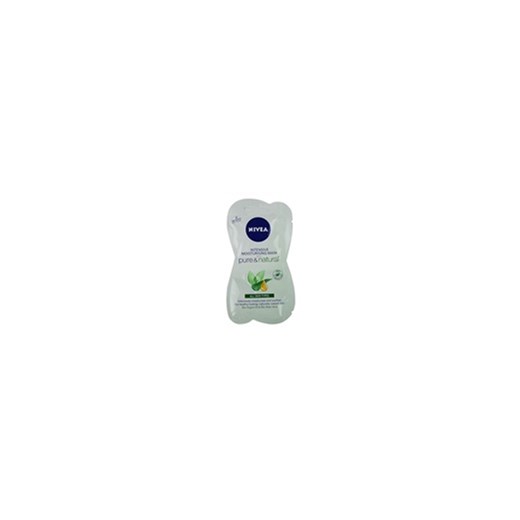 Nivea Visage Pure & Natural nawilżająca maseczka do twarzy (Intensive Moisturising Mask) 2x7,5 ml iperfumy-pl bialy maseczki