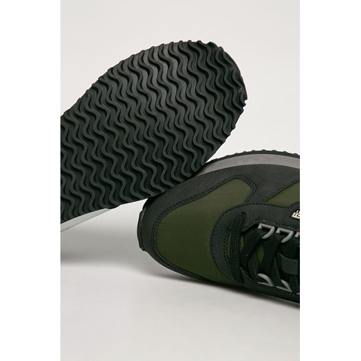 Buty sportowe męskie Napapijri sznurowane ze skóry ekologicznej 