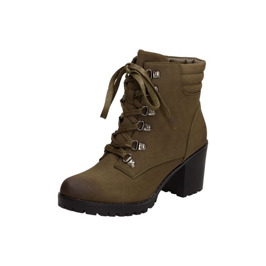 Botki damskie VINCEZA 16014 KHAKI Suzana.pl 38 suzana.pl promocja
