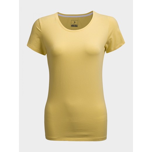 T-shirt damski TSD600 - jasny żółty Outhorn S okazja OUTHORN