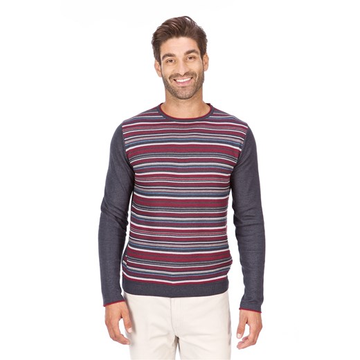 Sweter męski Lanieri Fashion w paski 