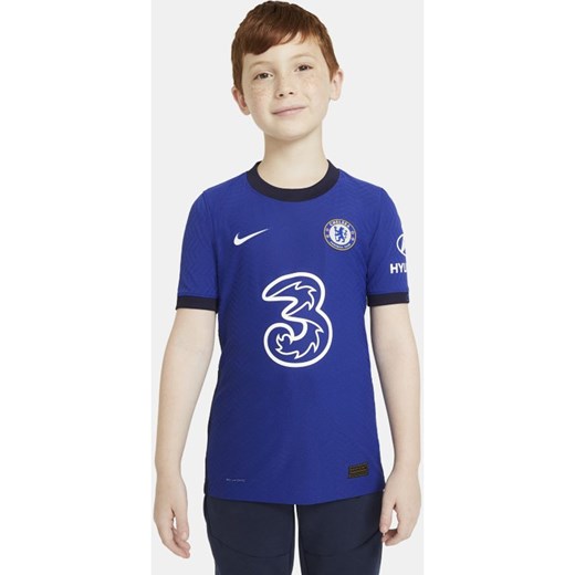 Koszulka piłkarska dla dużych dzieci Chelsea FC Vapor Match (wersja domowa) - Niebieski Nike S Nike poland
