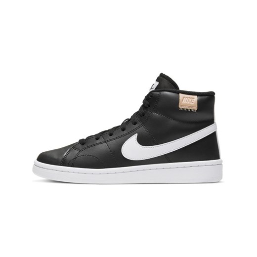 Buty sportowe damskie Nike sneakersy sznurowane skórzane