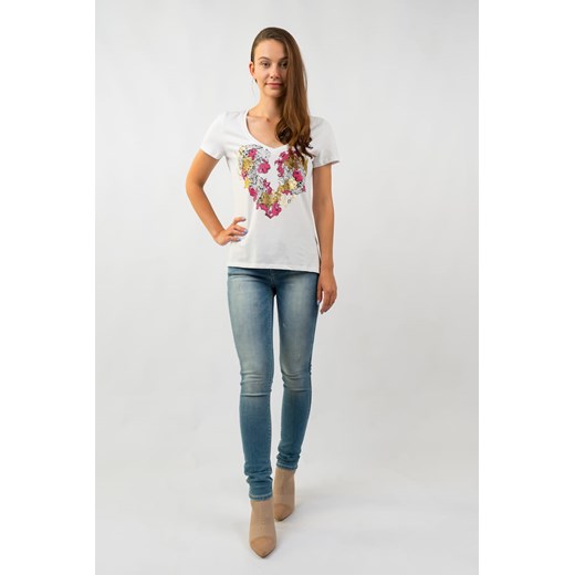 T-shirt z nadrukiem od Gaudi Gaudi S Glamwear