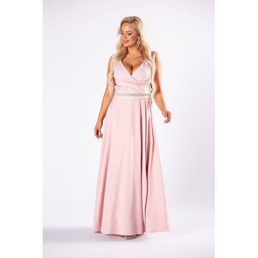 Sukienka Duet A&m różowa maxi elegancka