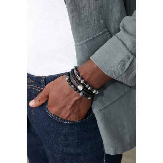 Trendyol Multi-Color Men's 2-combo Bijuteri Bracelet Trendyol One size Factcool
