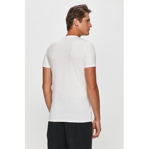 Calvin Klein t-shirt męski biały w stylu młodzieżowym 
