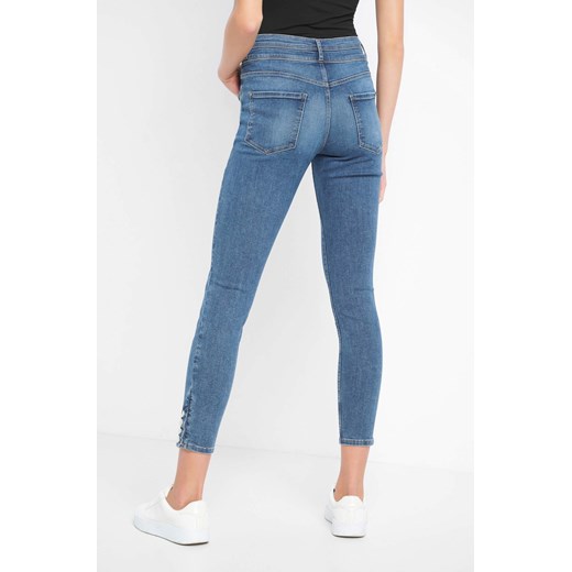 Jeansy skinny z wysokim stanem 32 orsay.com