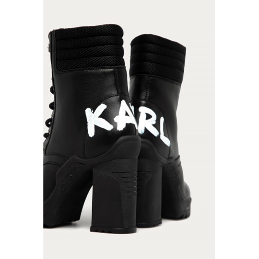 Karl Lagerfeld - Botki skórzane Karl Lagerfeld 38 ANSWEAR.com