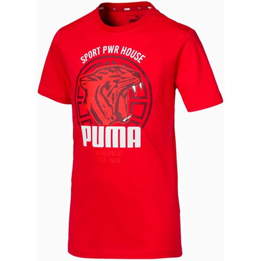 Koszulka chłopięca Alpha Graphic Junior Puma Puma XS okazja SPORT-SHOP.pl