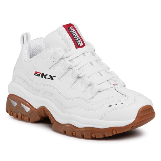 Sneakersy SKECHERS - Timeless Vision 13423/Wht White 37.5 eobuwie.pl