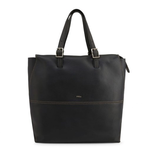 Shopper bag Furla elegancka bez dodatków na ramię 