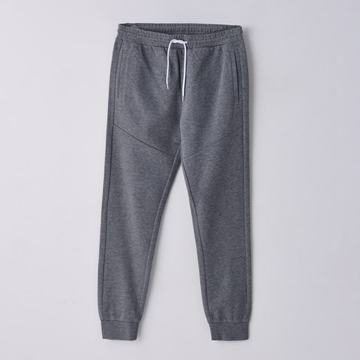 Cropp - Dresowe spodnie z organiczną bawełną - Cropp S Cropp