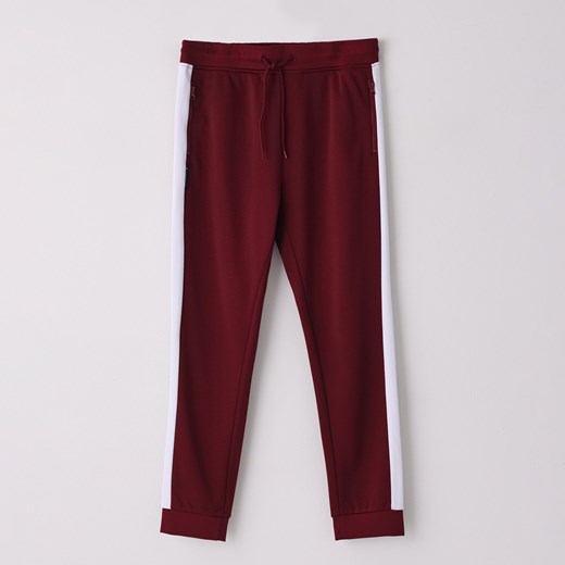 Cropp - Dresowe spodnie z recyklingowanego poliestru - Cropp M Cropp