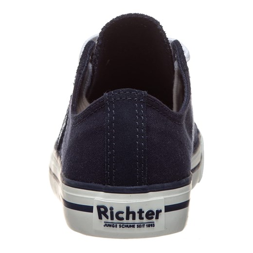 Trampki dziecięce Richter Shoes sznurowane ze skóry 