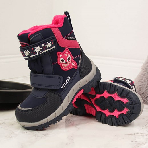 Buty zimowe dziecięce American Club śniegowce 