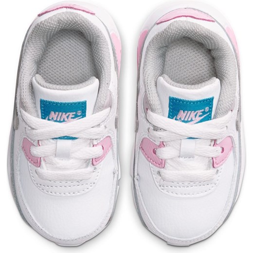 Buciki niemowlęce Nike białe sznurowane 