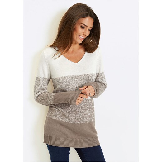Długi sweter Premium z kaszmirem | bonprix Bonprix 40/42 bonprix