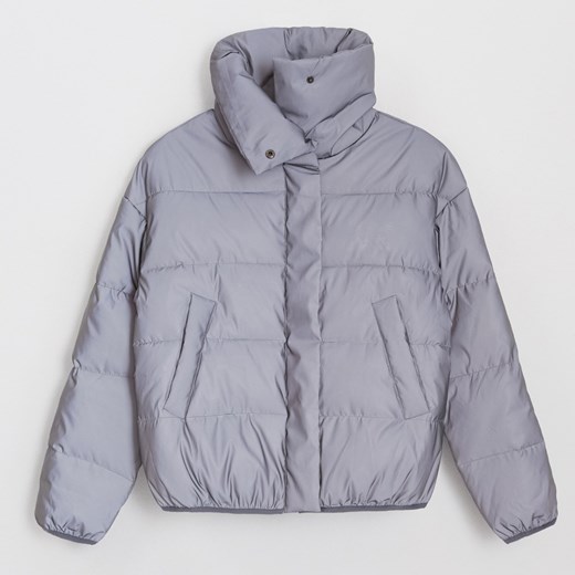 Cropp - Kurtka puffer z wysokim kołnierzem - Cropp XS Cropp