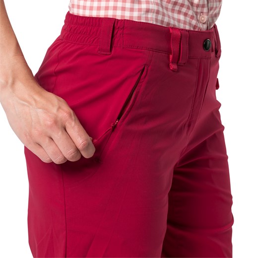 Spodnie damskie Autoryzowany Sklep Jack Wolfskin czerwone 