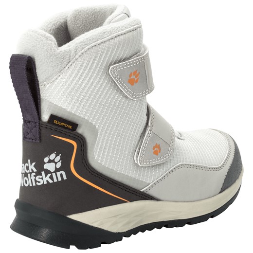 Buty zimowe dla dzieci POLAR BEAR TEXAPORE HIGH VC K light grey / off white Jack Wolfskin 30 Jack Wolfskin