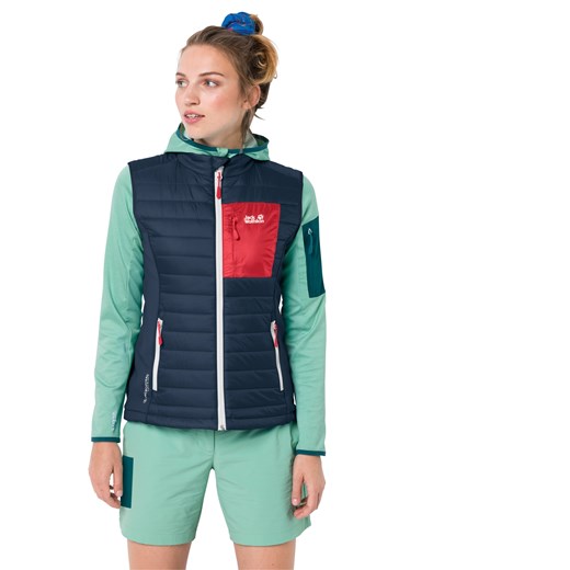Kamizelka damska Jack Wolfskin tkaninowa