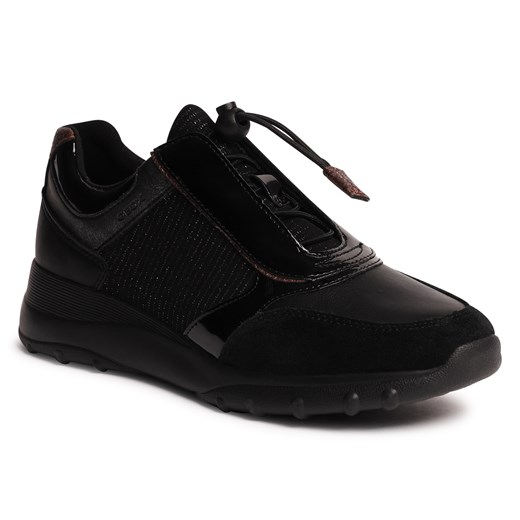 Sneakersy GEOX - D Alleniee C D04LPC 0EW22 C9999 Black 39 eobuwie.pl