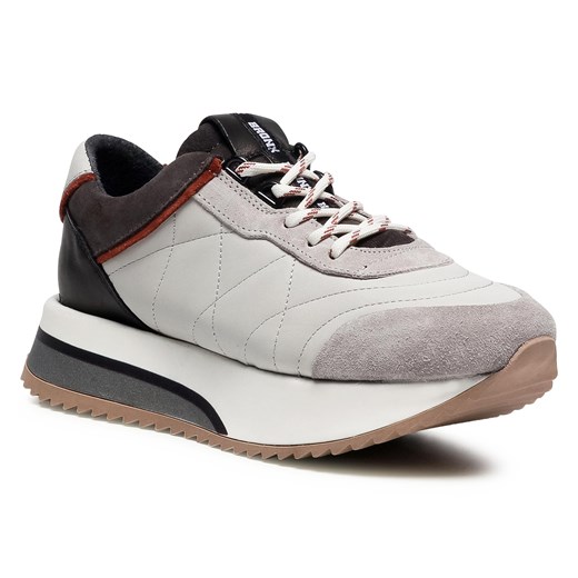 Sneakersy BRONX - 66361-AC Ice Grey/Rust/Asphalt 3414 36 eobuwie.pl
