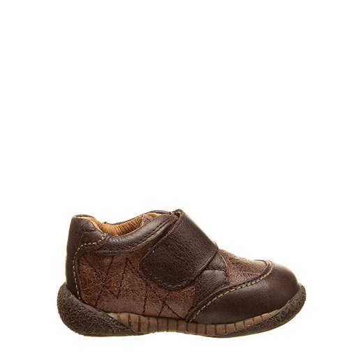 Skórzane buty w kolorze brązowym do nauki chodzenia Billowy 19 Limango Polska