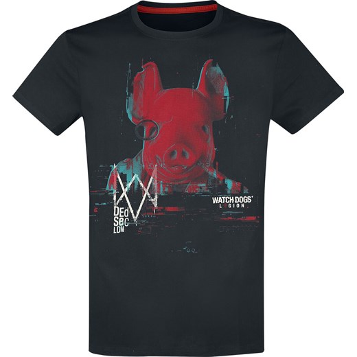 Watch Dogs - Legion - Pig - T-Shirt - czarny M EMP