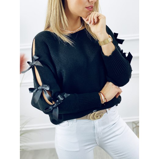SWETEREK KOKARDA DANNY BLACK Kenza.pl Uniwersalny Kenza.pl