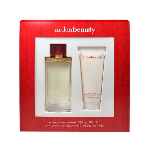 Elizabeth Arden Beauty W Zestaw perfum Edp 100ml + 100ml Balsam e-glamour czerwony balsamy